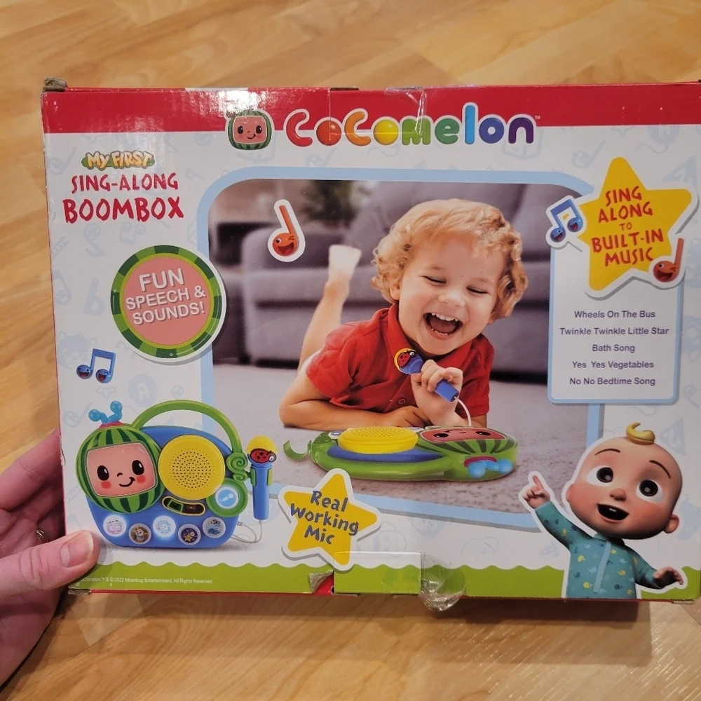 Cocomelon My First Sing-Along Boombox